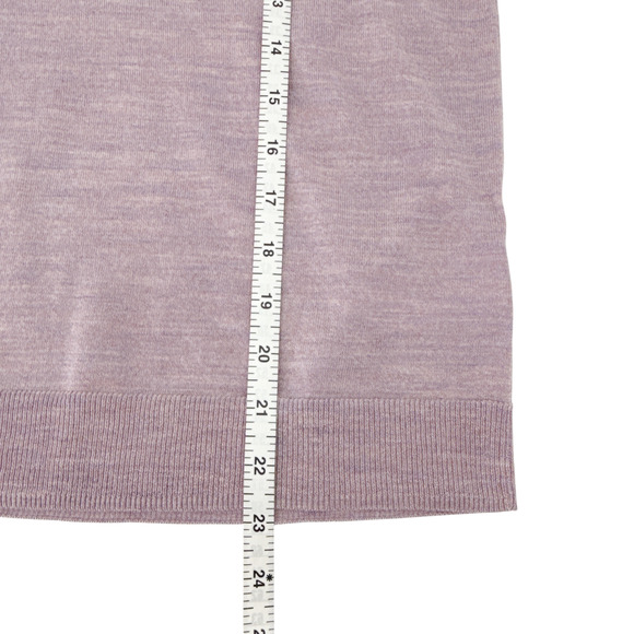 J.CREW Margot Crewneck Sweater in Faded Lavender Multi Heather XS - Picture 7 of 8